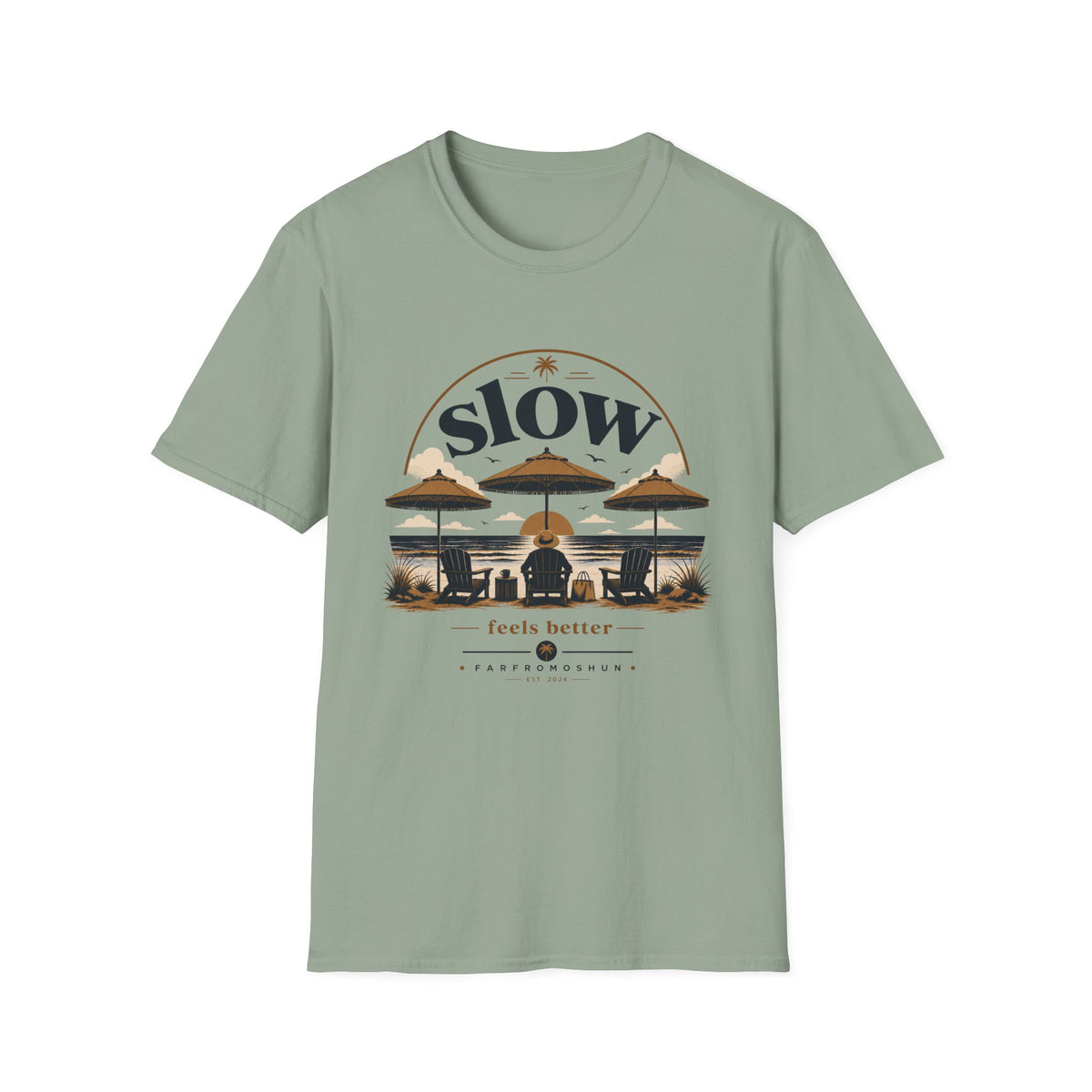 Slow Feels Better Beach T-Shirt