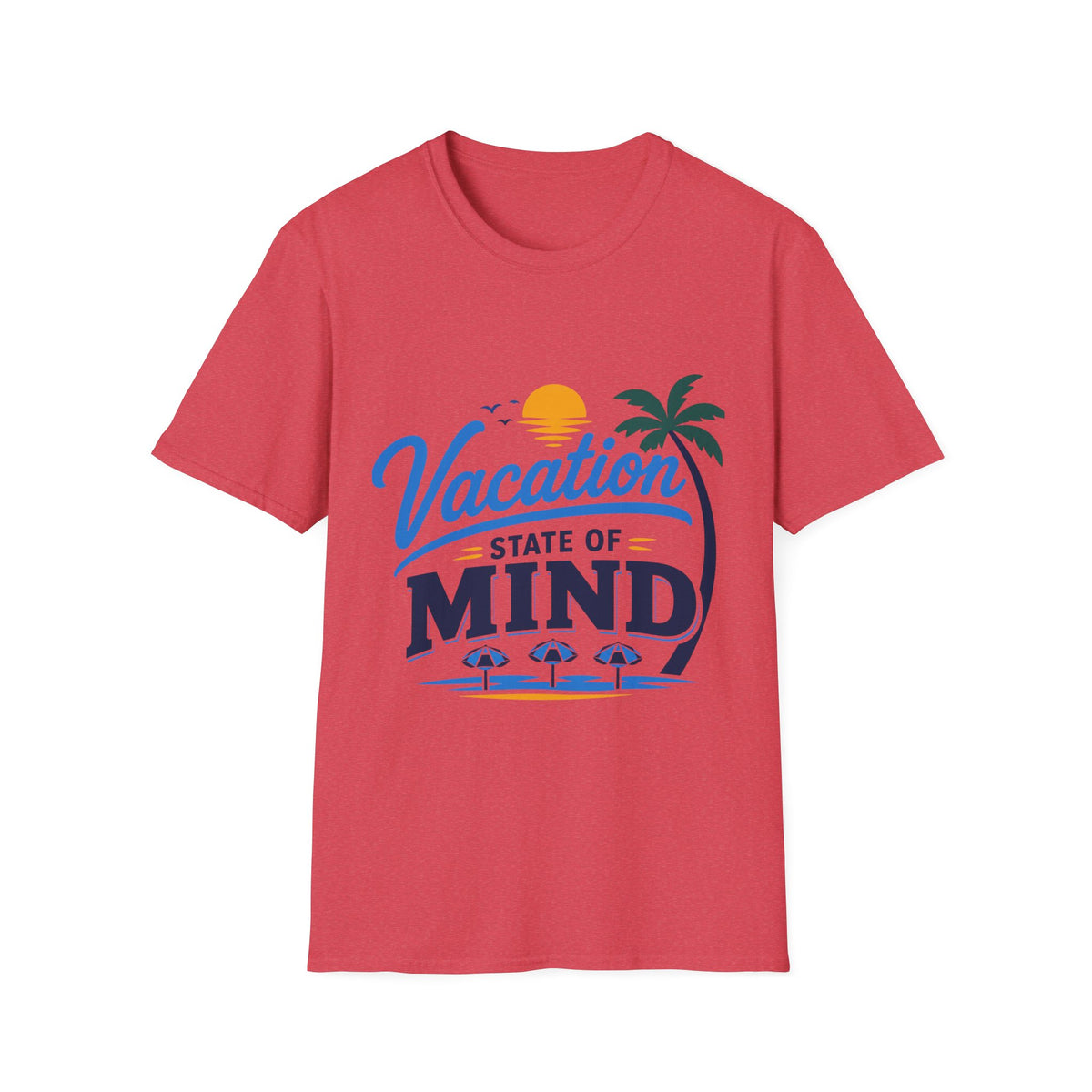 Vacation State of Mind Text T-Shirt