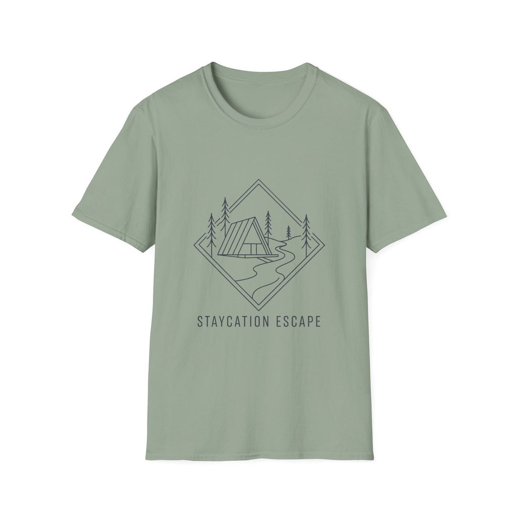 Staycation Escape Line Art T-Shirt