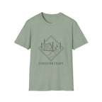 Staycation Escape Line Art T-Shirt