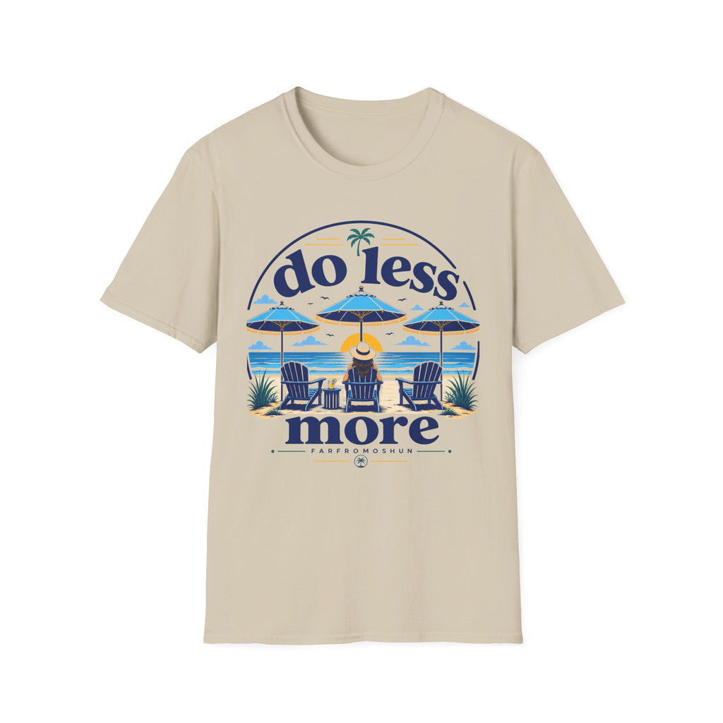 Do Less More Beach Female T-Shirt