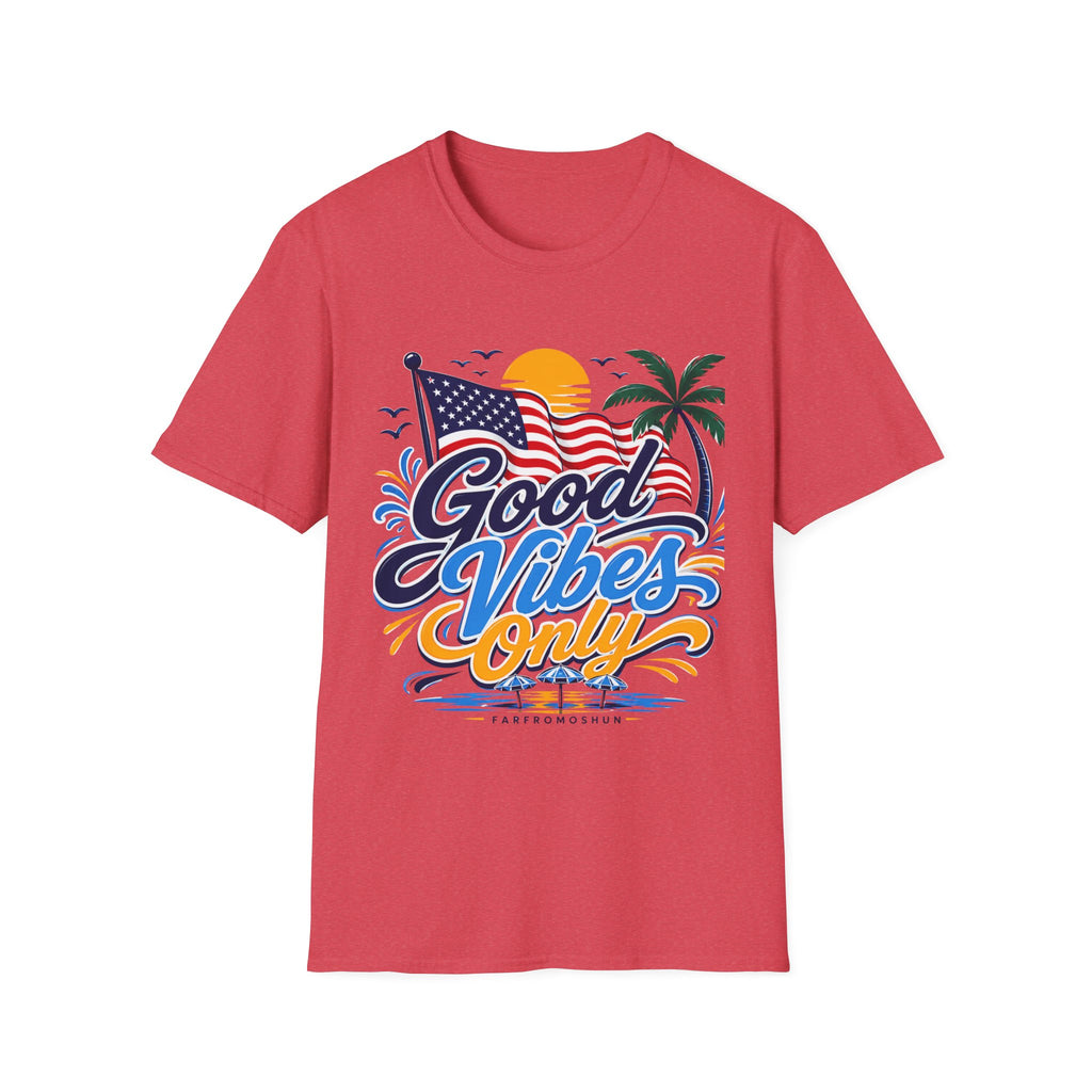 Good Vibes Only Flag T-Shirt