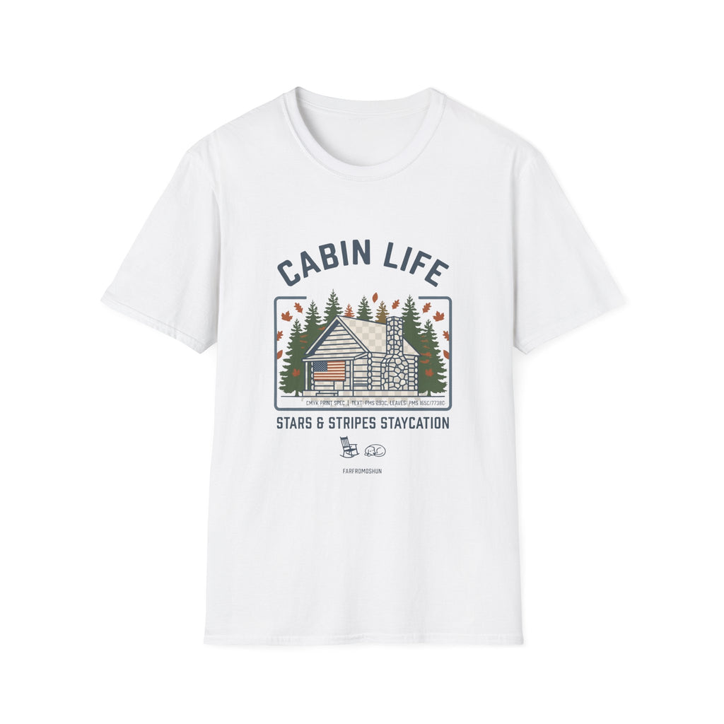 Cabin Life Stars & Stripes T-Shirt