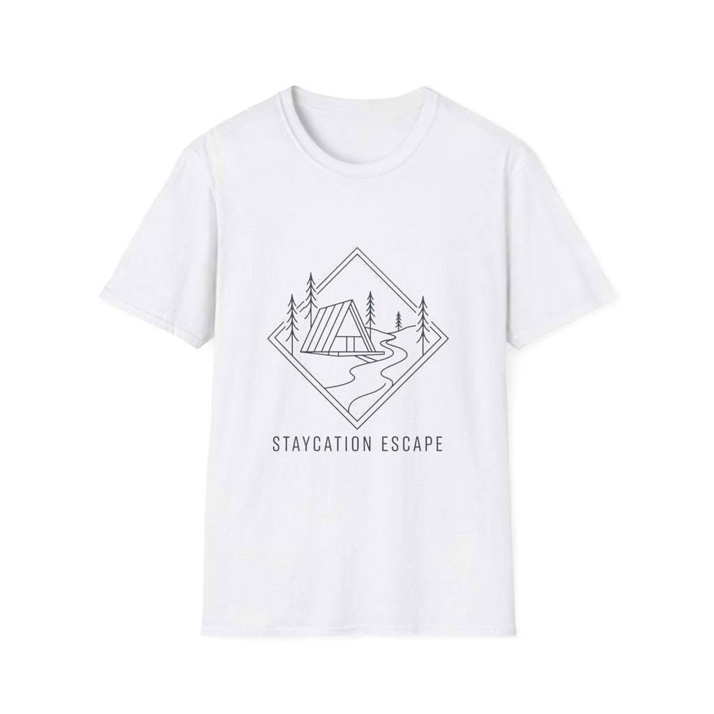 Staycation Escape Line Art T-Shirt