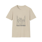 Peace In The Woods A Frame Line Art T-Shirt