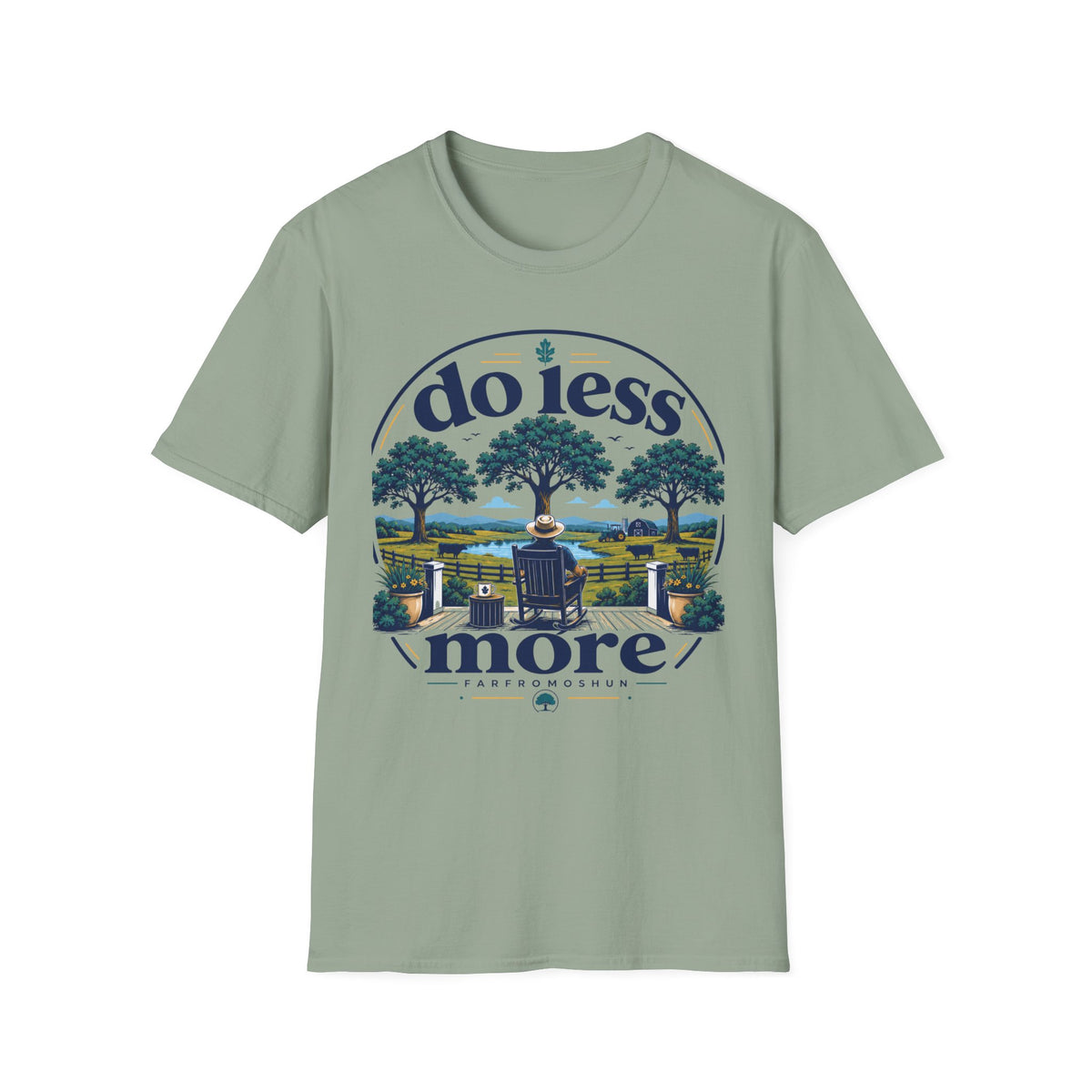 Do Less More Farm T-Shirt