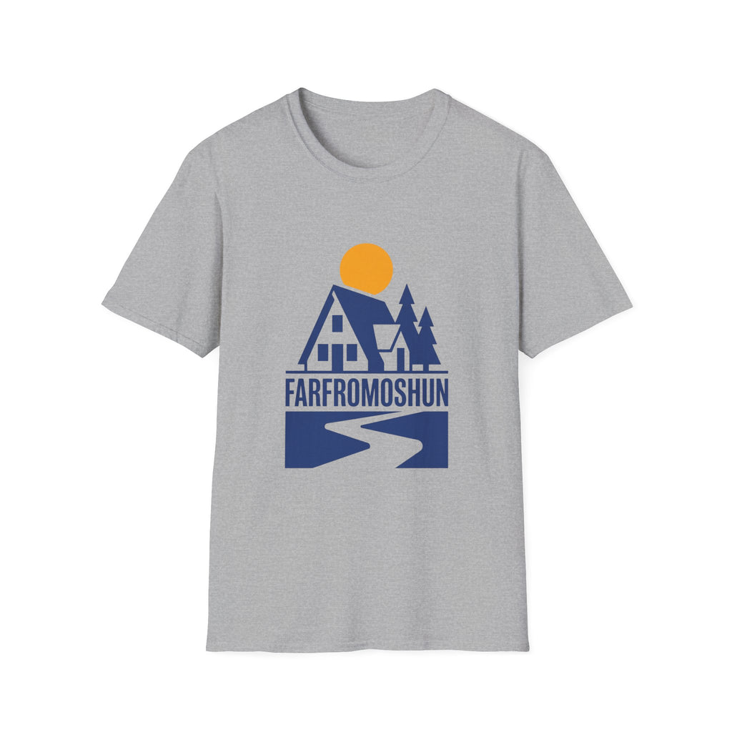 Farfromoshun Blue Cabin T-Shirt