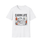 Cabin Life Staycation Flag T-Shirt