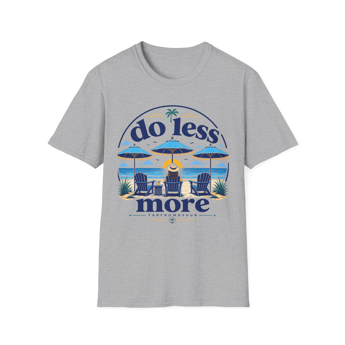 Do Less More Beach Female T-Shirt