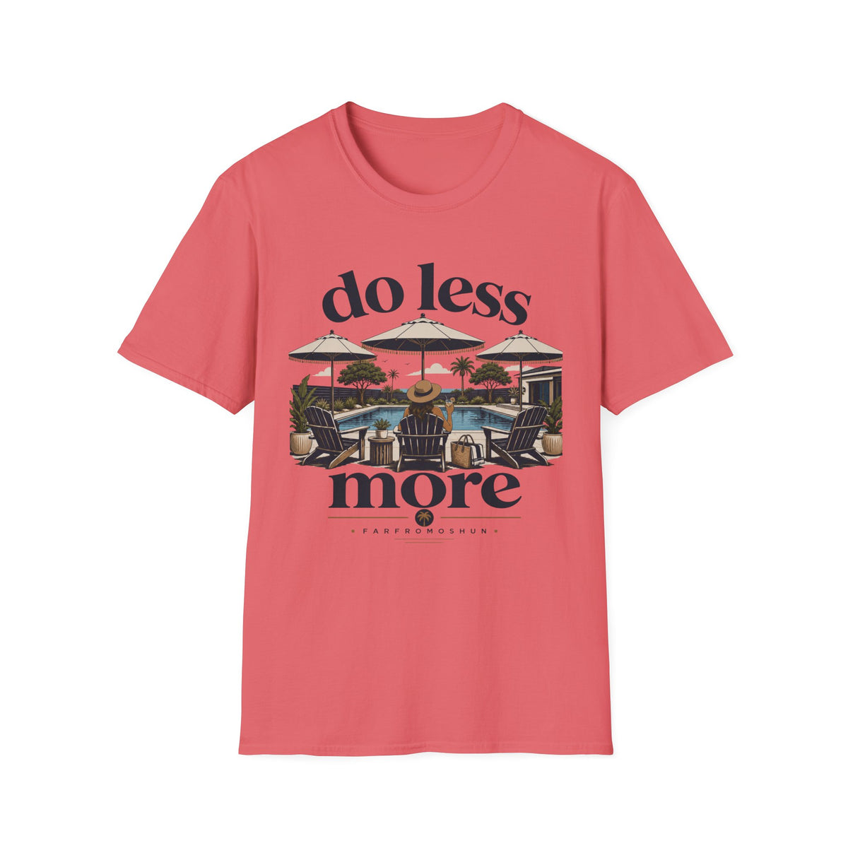 Do Less More Pool Female T-Shirt