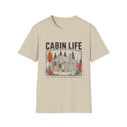 Cabin Life Staycation Flag T-Shirt