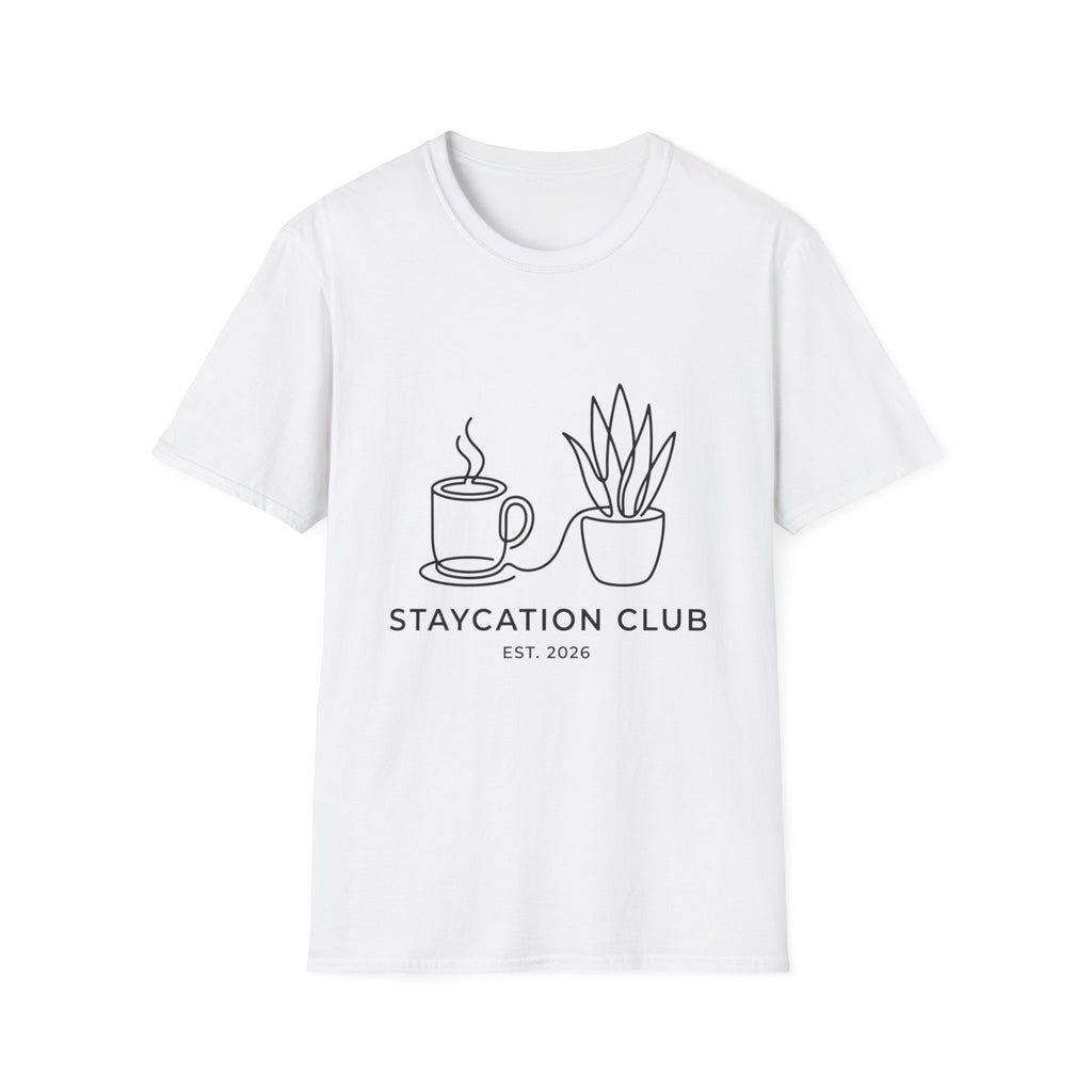 Staycation Club Coffee T-Shirt