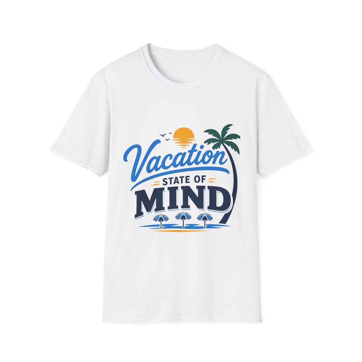 Vacation State of Mind Text T-Shirt