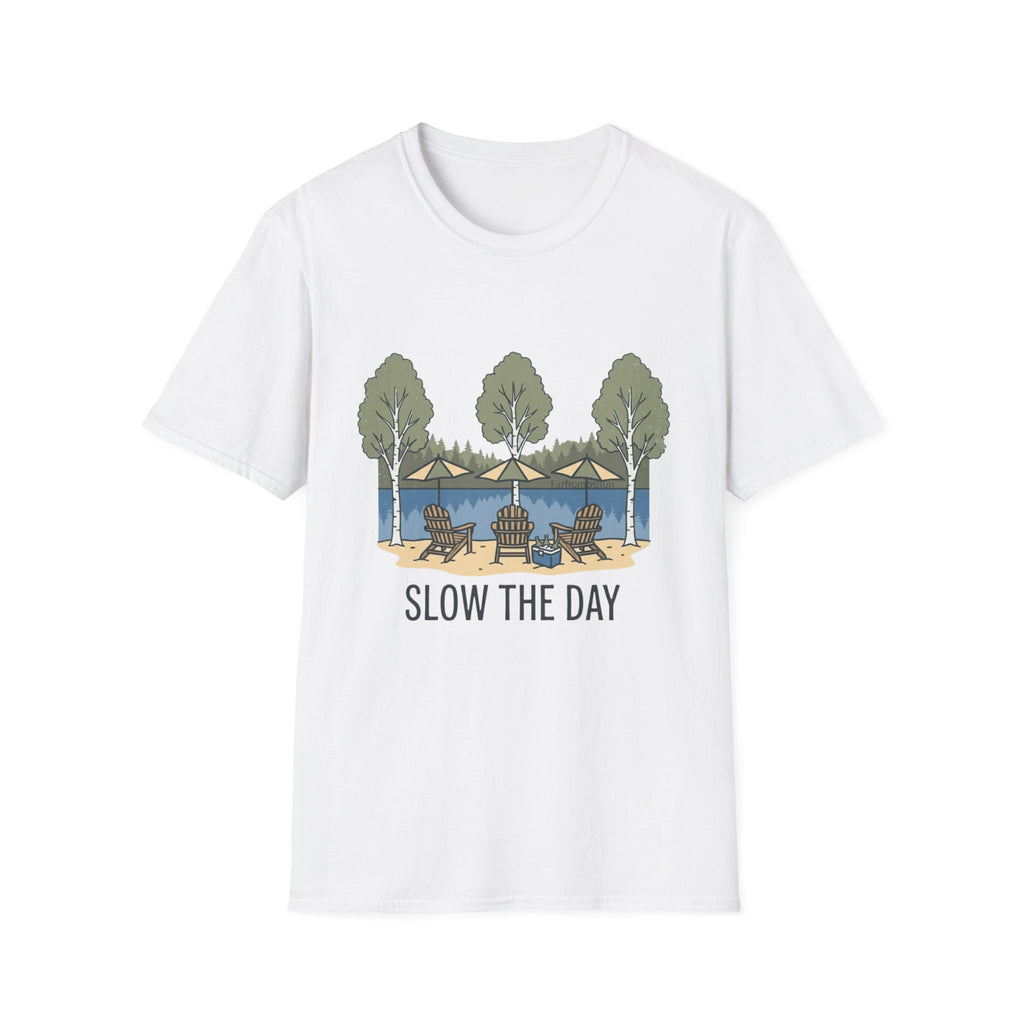 Slow The Day Oak Trees T-Shirt