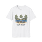 Slow The Day Oak Trees T-Shirt