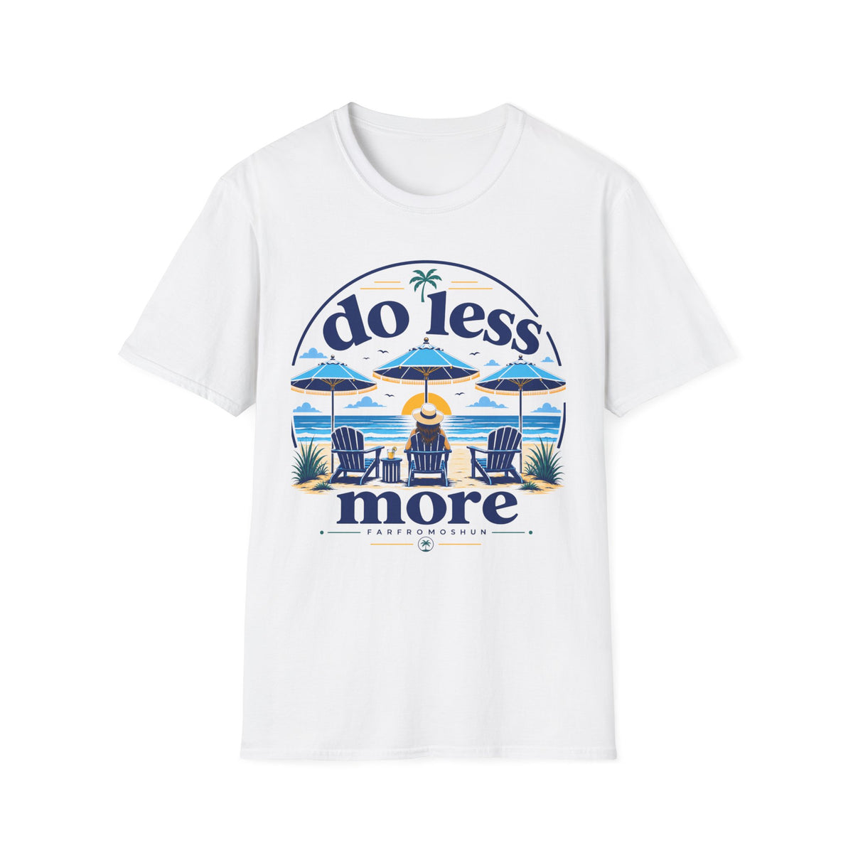 Do Less More Beach Female T-Shirt