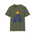 Farfromoshun Blue Cabin T-Shirt