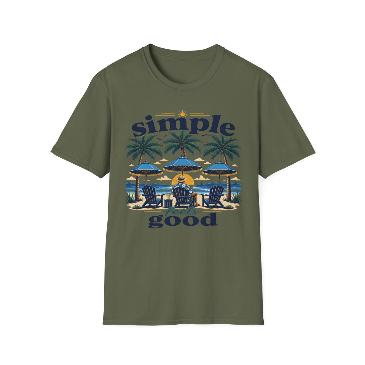 Simple Feels Good Beach T-Shirt