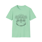 Chill Lives Here Line Art T-Shirt