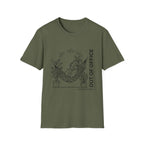 Out of Office Golf Line Art T-Shirt