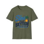Slow Feels Better Text T-Shirt