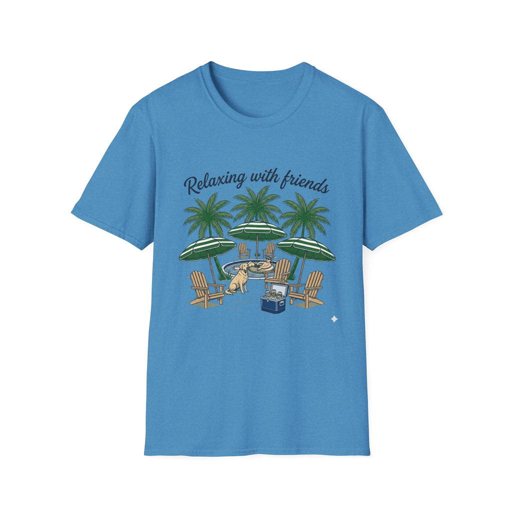 Relax With Friends - Dog - T-Shirt