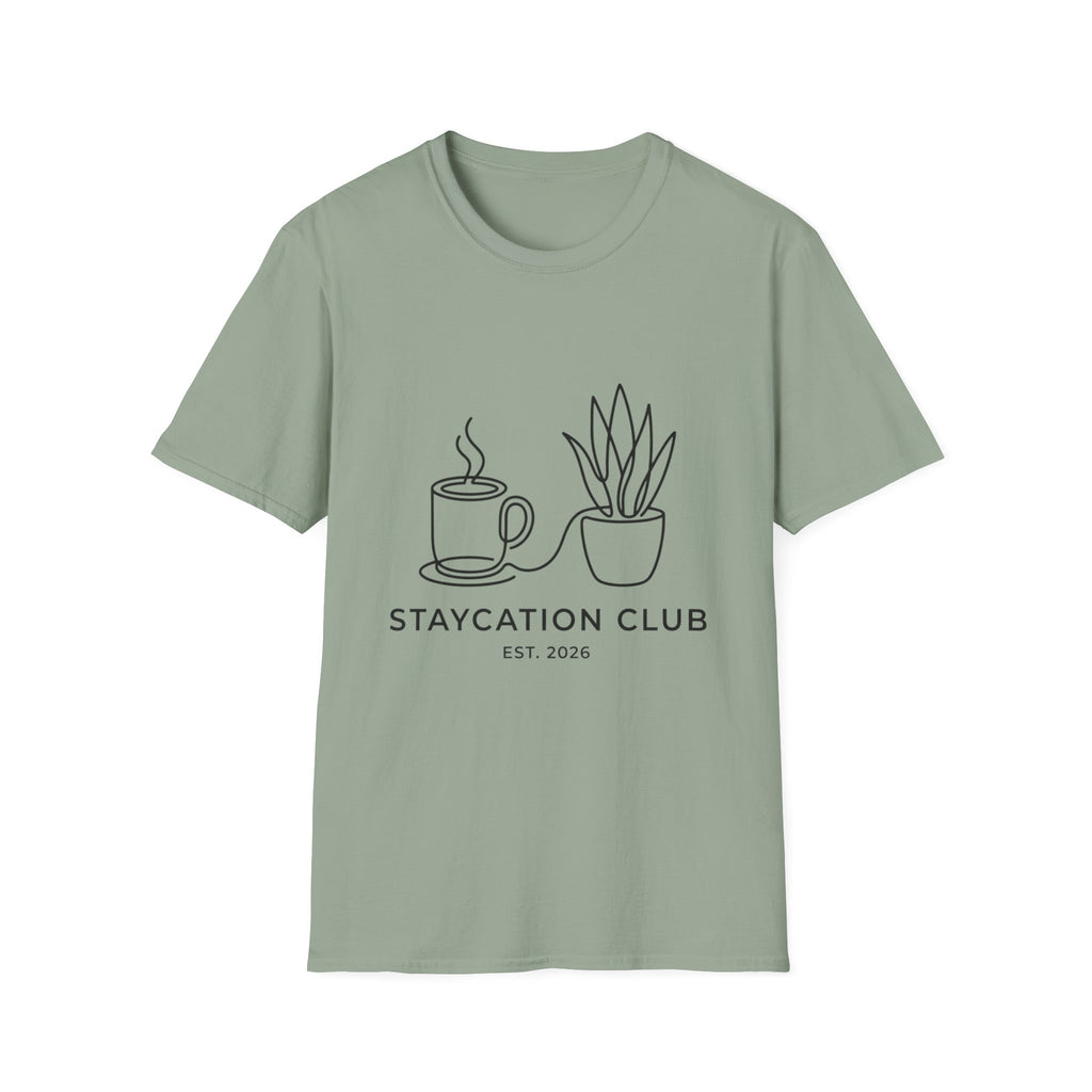 Staycation Club Coffee T-Shirt