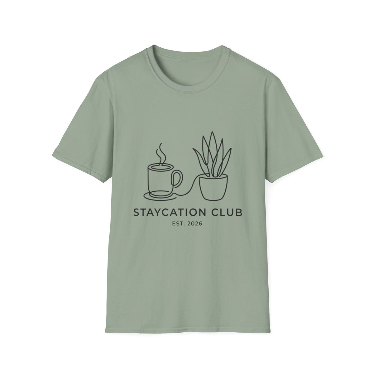 Staycation Club Coffee T-Shirt