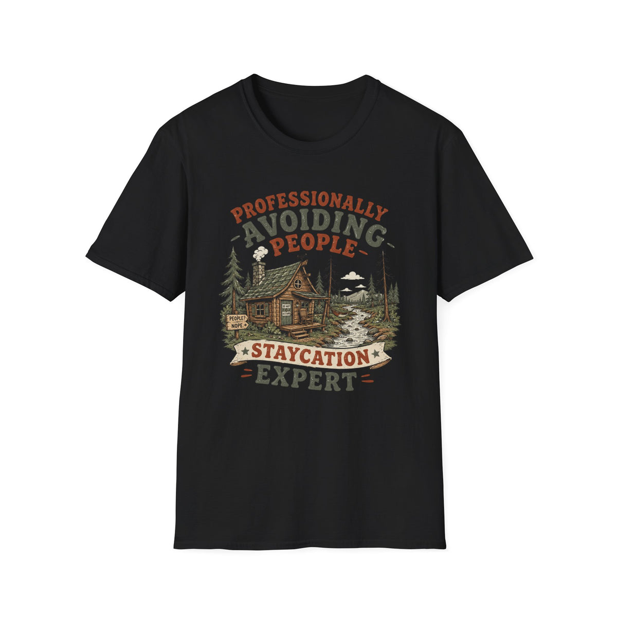 Professionally Avoiding People T-Shirt