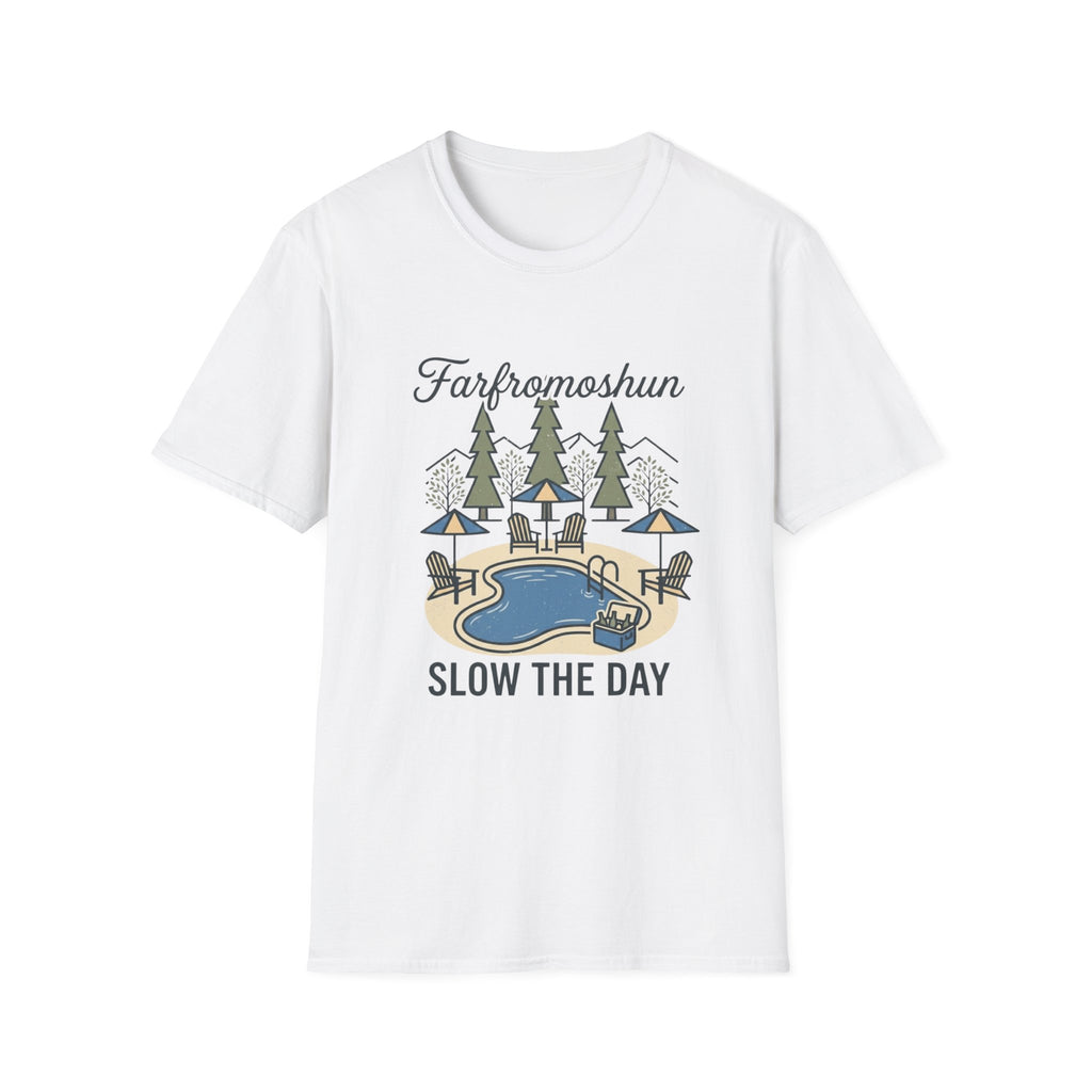 Slow The Day Pool T-Shirt