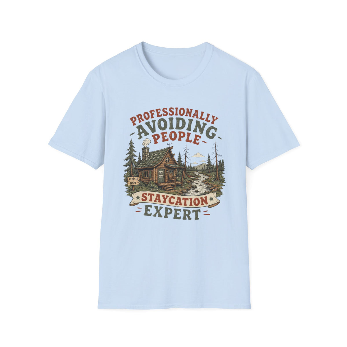Professionally Avoiding People T-Shirt
