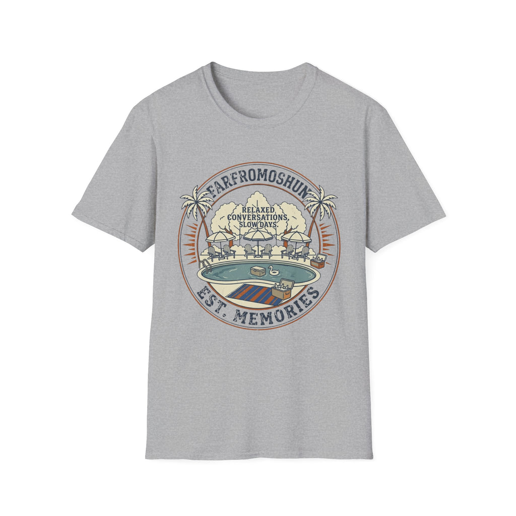 Relaxed Conversation Distressed T-Shirt