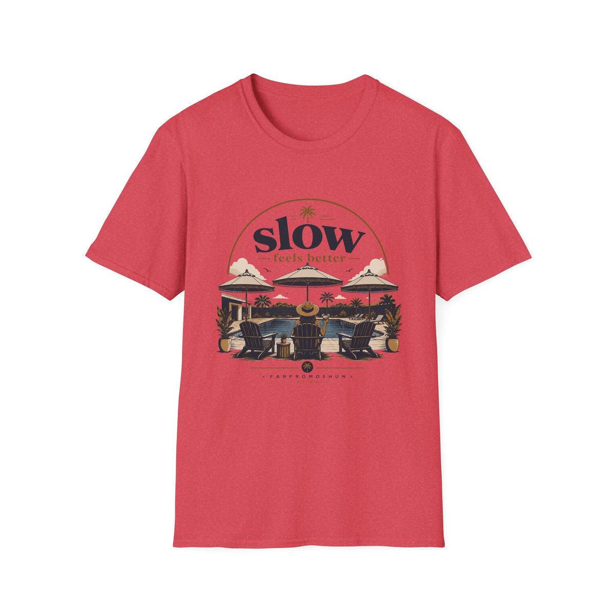 Slow Feels Better Pool Femalee T-Shirt