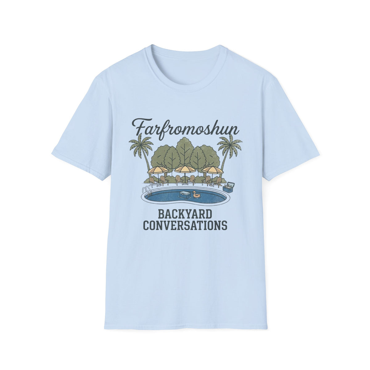 Backyard Conversation Pool T-Shirt