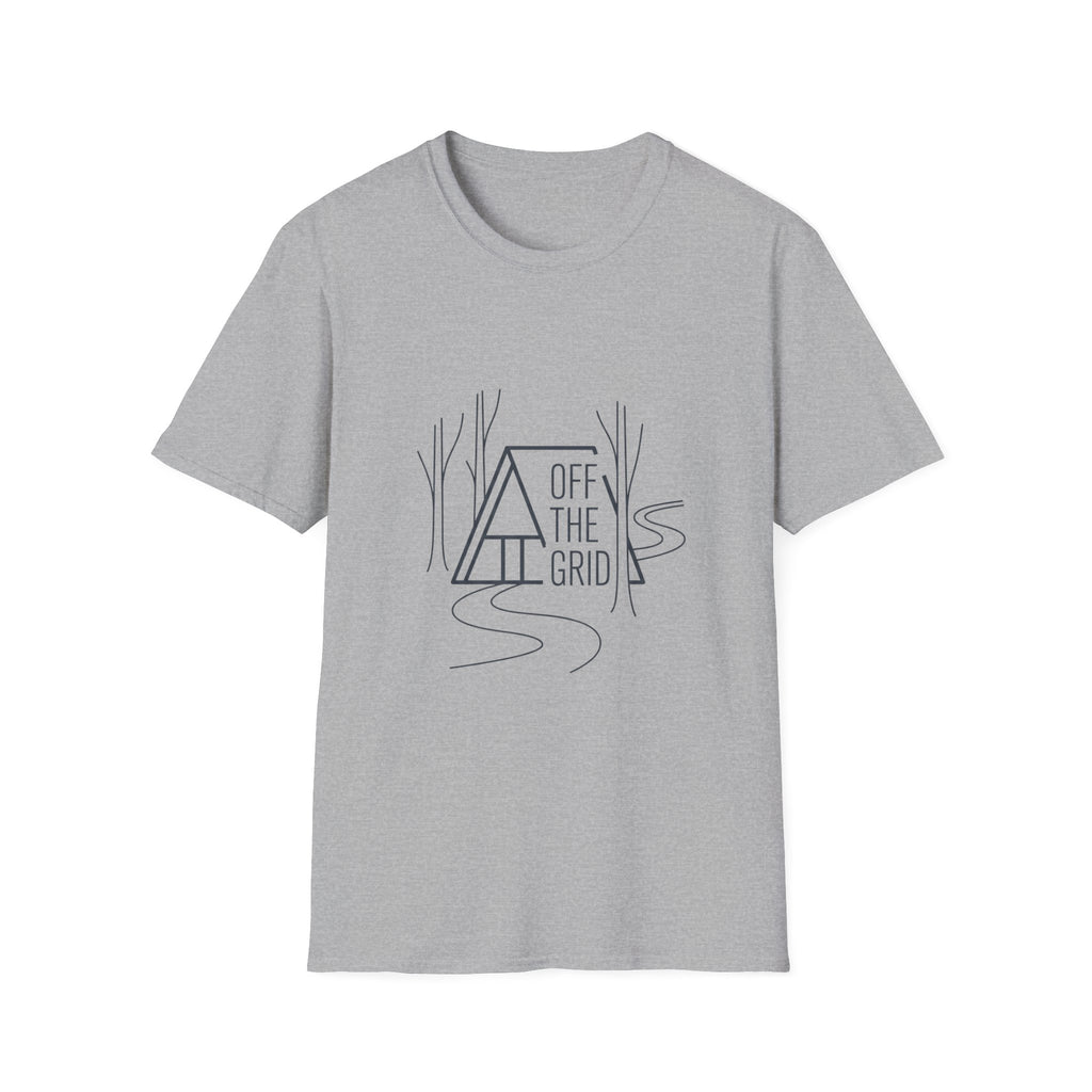 Off the Grid Line Art T-Shirt