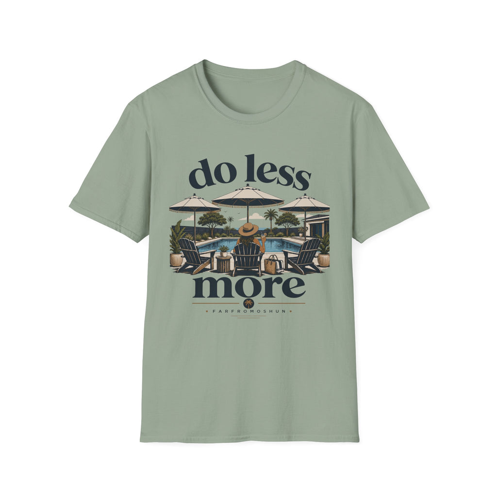 Do Less More Pool Female T-Shirt