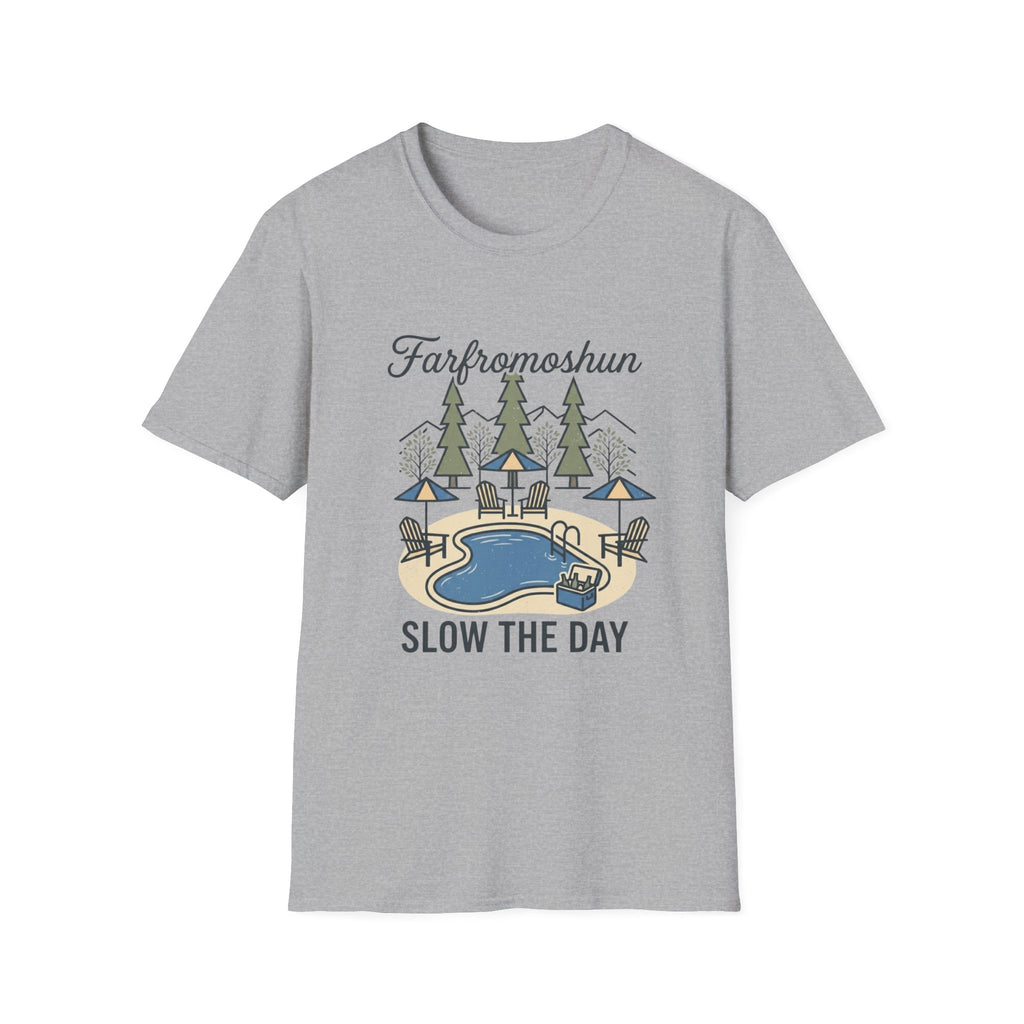Slow The Day Pool T-Shirt