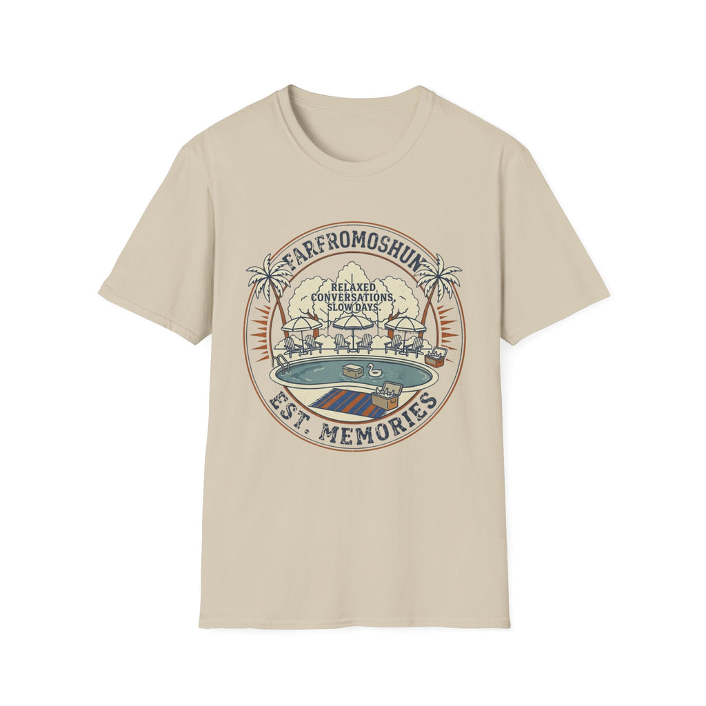 Relaxed Conversation Distressed T-Shirt