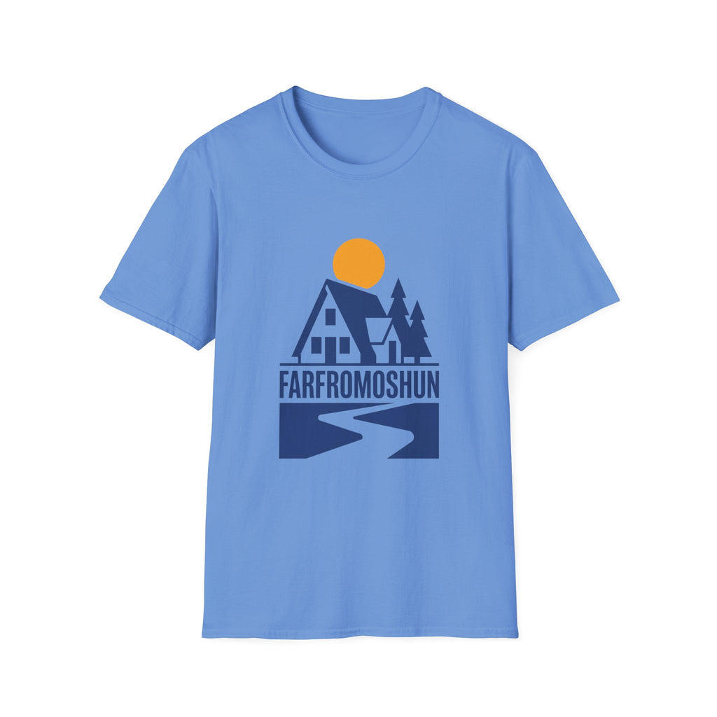Farfromoshun Blue Cabin T-Shirt