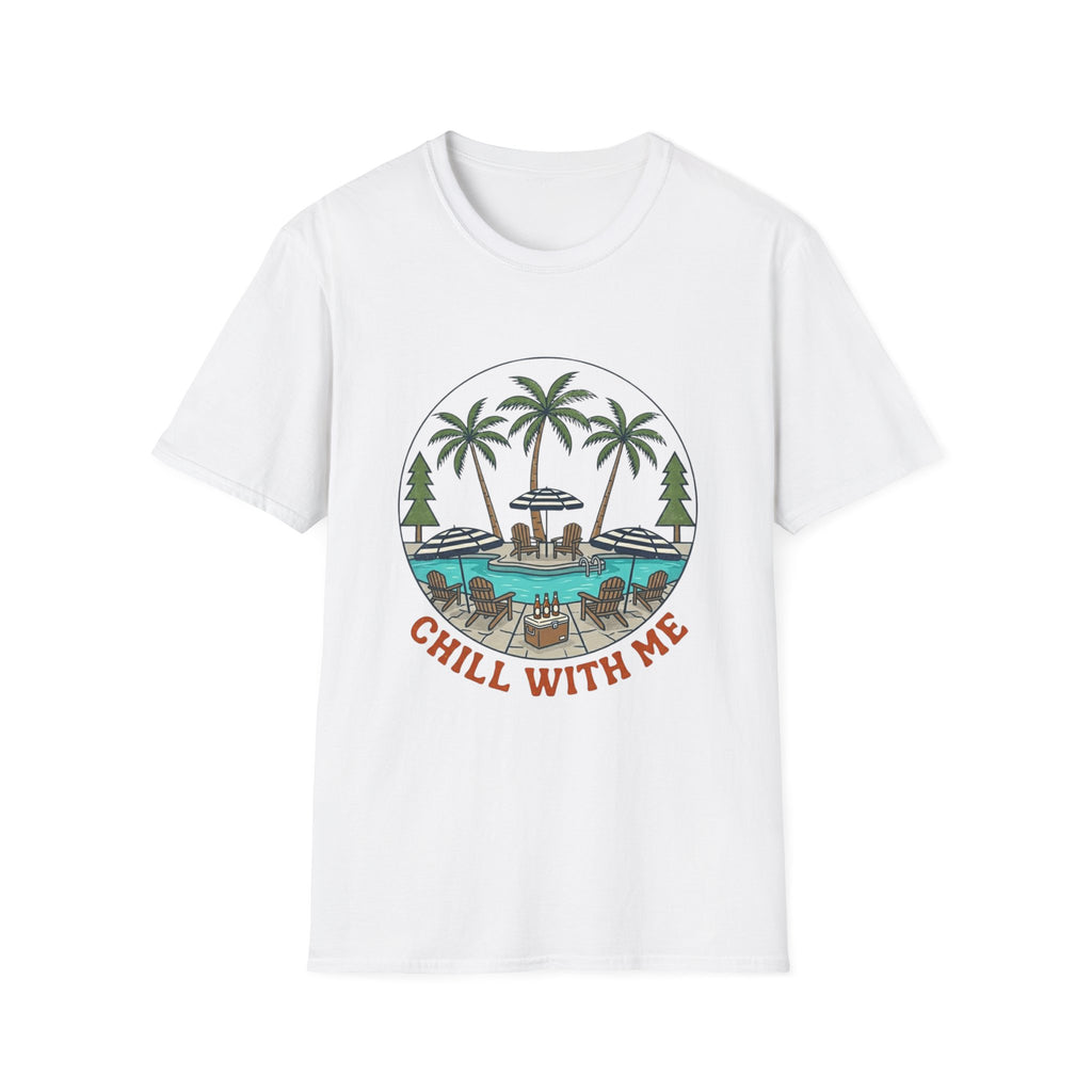 Chill With Me Pool Cooler T-Shirt