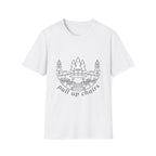 Pull Up Chairs Pine Line Art T-Shirt