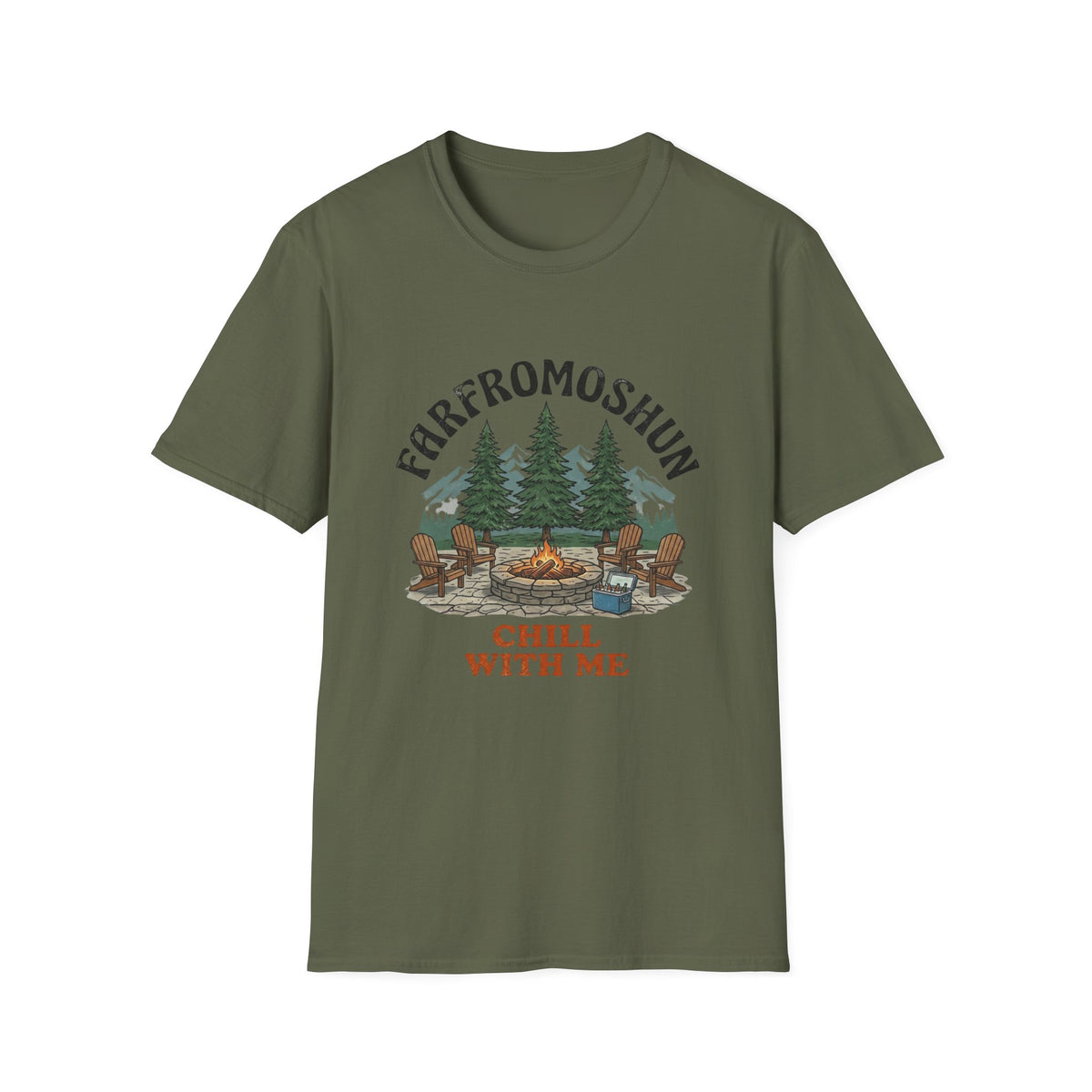 Chill With Me Fire Pit T-Shirt