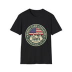 Wooded Cabin Autumn Retreat T-Shirt