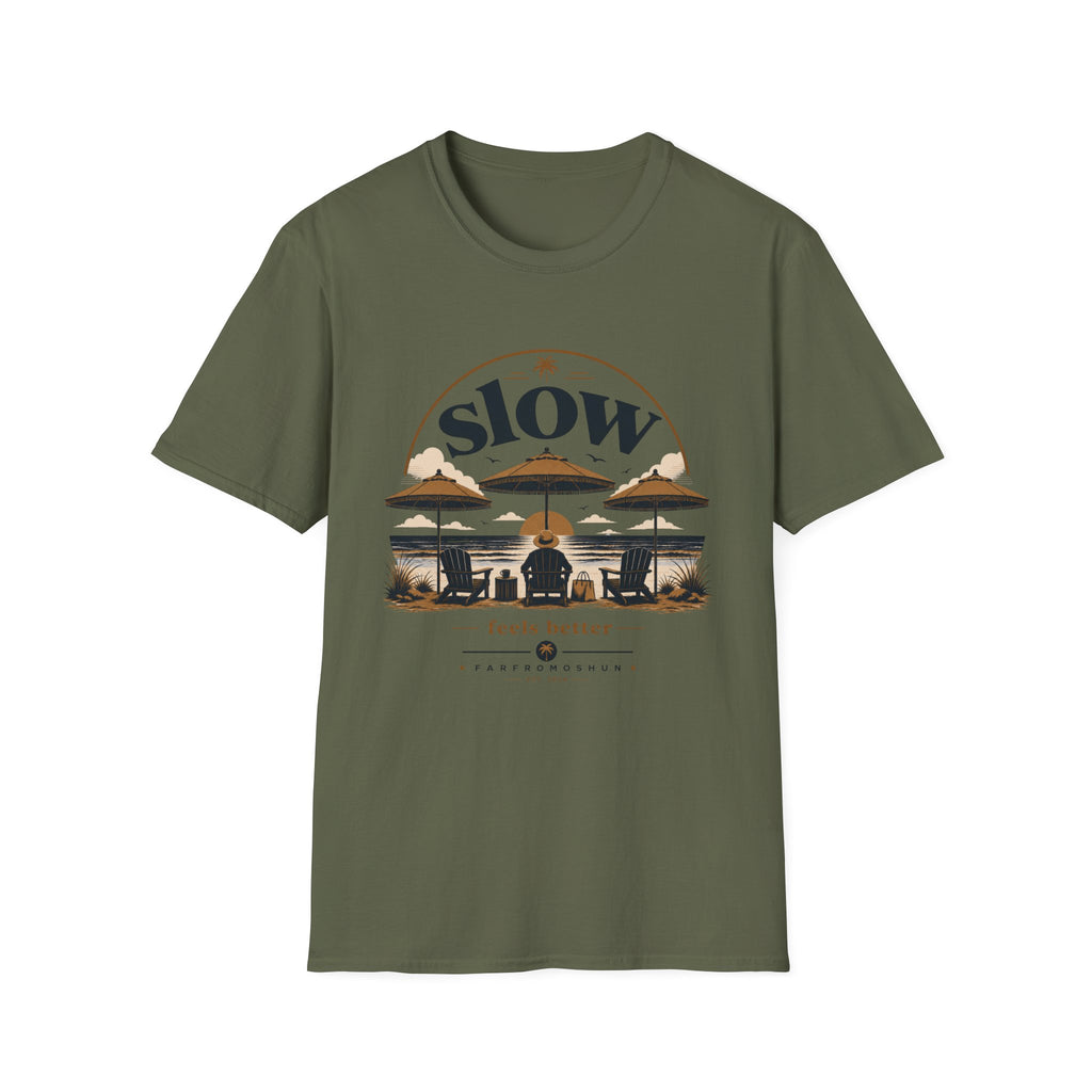 Slow Feels Better Beach T-Shirt