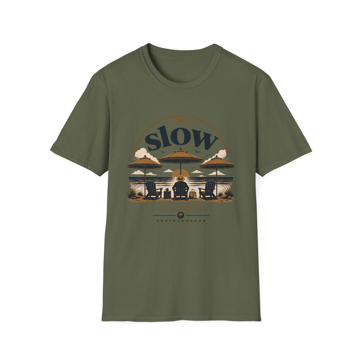 Slow Feels Better Beach T-Shirt