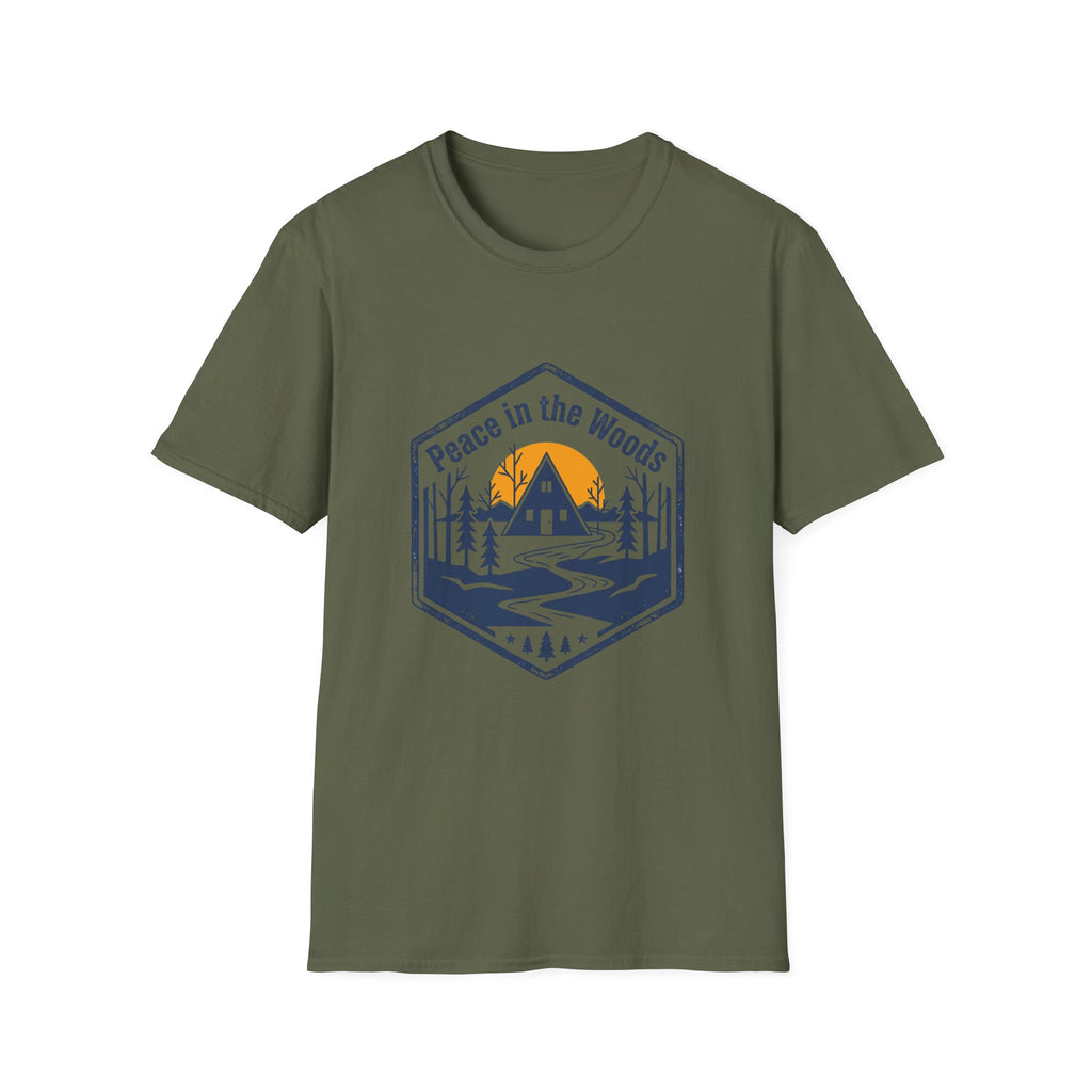 Peace in the Woods Badge T-Shirt