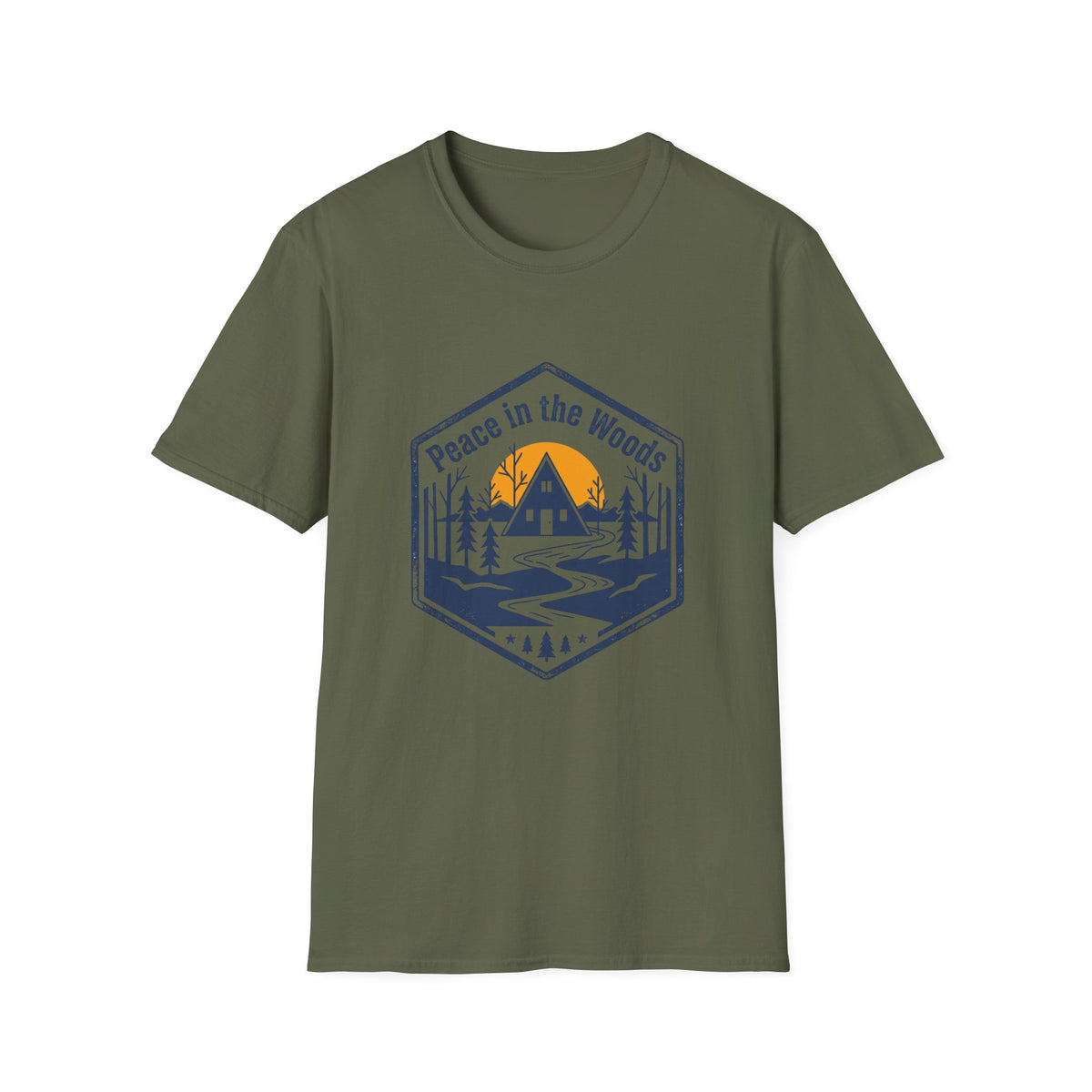 Peace in the Woods Badge T-Shirt