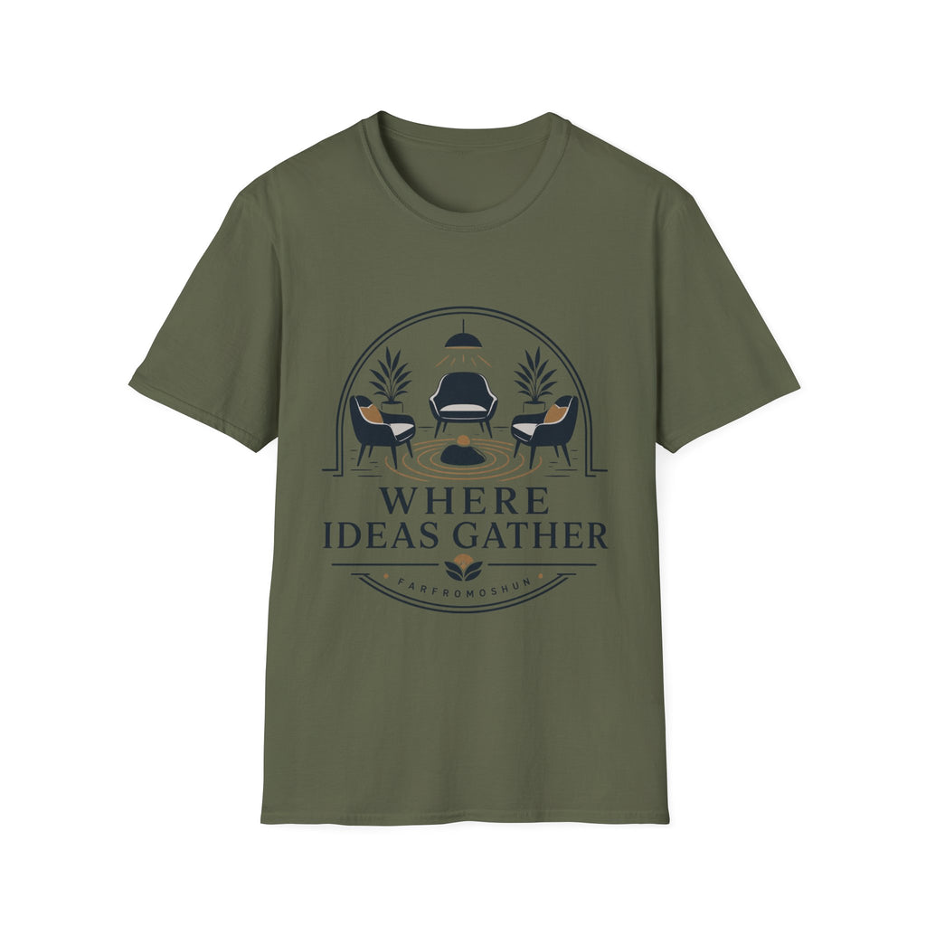 Where Ideas Gather Indoors T-Shirt