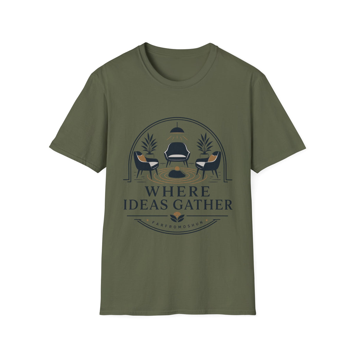 Where Ideas Gather Indoors T-Shirt