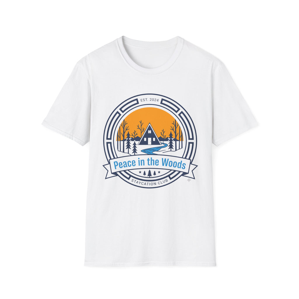 Peace in the Woods A Frame T-Shirt